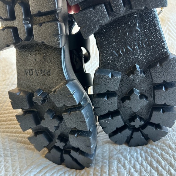 Prada Platform Rubber Monolith Sandal size 9 - Picture 3 of 7
